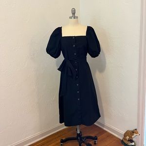 J.Crew Black Cottage Dress